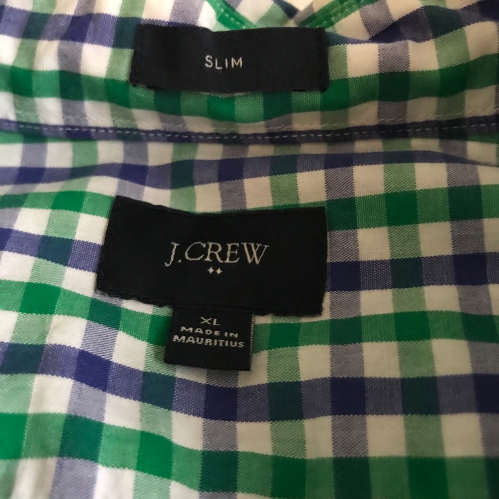J Crew Slim Fit Buttondown, XL